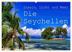 Inseln, Licht und Meer - die Seychellen (Wandkalender 2026 DIN A2 quer), CALVENDO Monatskalender