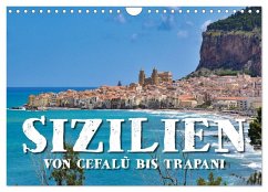 Sizilien - von Cefalù bis Trapani (Wandkalender 2026 DIN A4 quer), CALVENDO Monatskalender Sizilien - von Cefalù bis Trapani (Wandkalender 2026 DIN A4 quer), CALVENDO Monatskalender