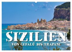 Sizilien - von Cefalù bis Trapani (Wandkalender 2026 DIN A2 quer), CALVENDO Monatskalender Sizilien - von Cefalù bis Trapani (Wandkalender 2026 DIN A2 quer), CALVENDO Monatskalender
