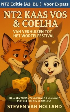 Cover NT2 Kaas Vos & Coelha Van Verhuizen tot het Wortelfestival (NT2 Kaas Vos & Coelha leren je Nederlands, #1) (eBook, ePUB)