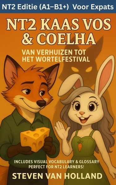 NT2 Kaas Vos & Coelha Van Verhuizen tot het Wortelfestival (NT2 Kaas Vos & Coelha leren je Nederlands, #1) (eBook, ePUB) NT2 Kaas Vos & Coelha Van Verhuizen tot het Wortelfestival (NT2 Kaas Vos & Coelha leren je Nederlands, #1) (eBook, ePUB)
