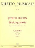 Streichquartett B-Dur op.1,1 Hob.III:1 Stimmen Streichquartett B-Dur op.1,1 Hob.III:1 Stimmen