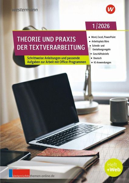 Theorie und Praxis der Textverarbeitung. Ausgabe 1/2026 Theorie und Praxis der Textverarbeitung. Ausgabe 1/2026