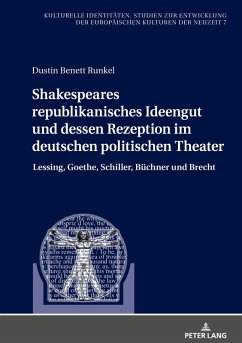 Cover Shakespeares republikanisches Ideengut und dessen Rezeption im deutschen politischen Theater
