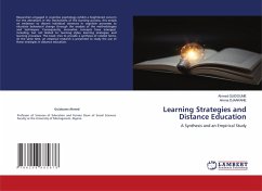 Learning Strategies and Distance Education - GUIDOUME, Ahmed;DJAARANE, Amina