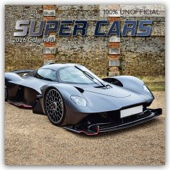 Cover Super Cars - Traumautos 2026 - 16-Monatskalender