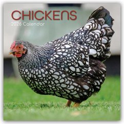 Cover Chickens - Hühner 2026 - 16-Monatskalender