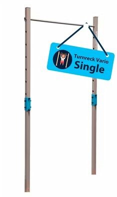 Cover HUDORA 64005 - Turnreck Vario Single, höhenverstellbar, Turnstange bis zu 120 kg geeignet