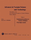 Fundamental Problems in Vacuum Techniques Ultra-High Vacuum (eBook, PDF)