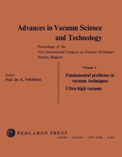 Fundamental Problems in Vacuum Techniques Ultra-High Vacuum (eBook, PDF)
