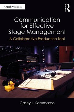 Cover Communication for Effective Stage Management (eBook, PDF)