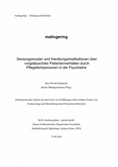 Cover Malingering (eBook, ePUB)