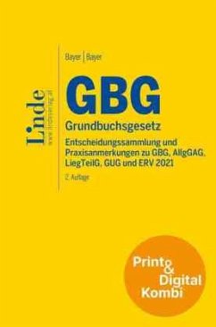 Cover GBG   Grundbuchsgesetz (Kombi Print&digital)
