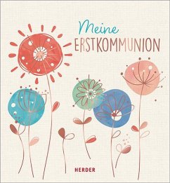 Cover Meine Erstkommunion Erinnerungsalbum Floral