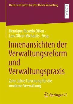 Cover Innenansichten der Verwaltungsreform und Verwaltungspraxis (eBook, PDF)