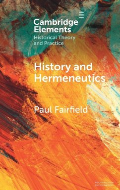 History and Hermeneutics - Fairfield, Paul History and Hermeneutics - Fairfield, Paul