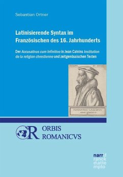 Cover Latinisierende Syntax im Französischen des 16. Jahrhunderts