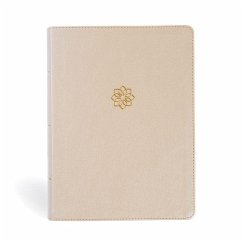 CSB Study Bible, Large Print, Digital Study Edition, Gold Leathertouch, Indexed - Csb Bibles By Holman