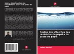 Gestão dos efluentes das indústrias do papel e da pasta de papel