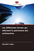 Les différentes formes qui affectent le patrimoine des actionnaires