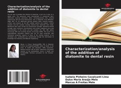 Cover Characterization/analysis of the addition of diatomite to dental resin
