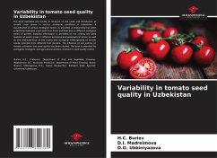 Cover Variability in tomato seed quality in Uzbekistan