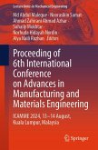 Proceeding of 6th International Conference on Advances in Manufacturing and Materials Engineering (eBook, PDF)