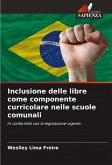 Inclusione delle libre come componente curricolare nelle scuole comunali