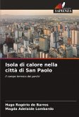 Isola di calore nella città di San Paolo