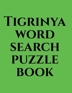 Cover Tigrinya word search puzzle book