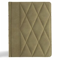 Cover CSB Notetaking Bible, Large Print Edition, Sage Suedesoft Leathertouch Over Board