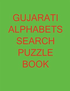 Cover Gujarati Alphabets Search Puzzle Book