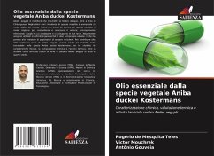 Cover Olio essenziale dalla specie vegetale Aniba duckei Kostermans