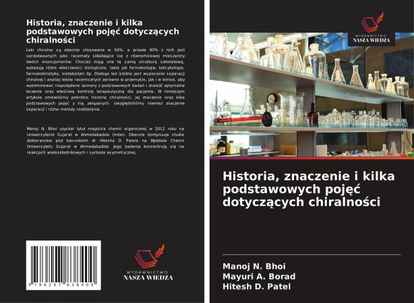 Historia, znaczenie i kilka podstawowych poj¿¿ dotycz¿cych chiralno¿ci Historia, znaczenie i kilka podstawowych poj¿¿ dotycz¿cych chiralno¿ci