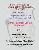 Foundations of Community Pharmacy Practice Foundations of Community Pharmacy Practice