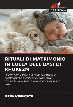 Cover RITUALI DI MATRIMONIO IN CULLA DELL'OASI DI KHOREZM