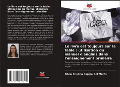 Cover Le livre est toujours sur la table : utilisation du manuel d'anglais dans l'enseignement primaire