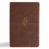 CSB Single-Column Personal Size Bible, Digital Study Edition, Brown Leathertouch