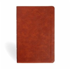 Cover NASB Personal Size Giant Print Bible, Burnt Sienna Leathertouch