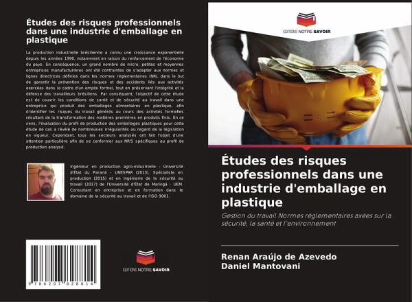 Études des risques professionnels dans une industrie d'emballage en plastique Études des risques professionnels dans une industrie d'emballage en plastique