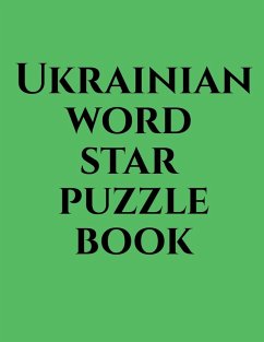 Cover Ukrainian word star puzzle book
