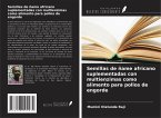 Semillas de ñame africano suplementadas con multienzimas como alimento para pollos de engorde