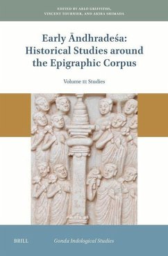 Cover Early Āndhradeśa: Historical Studies Around the Epigraphic Corpus