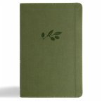 CSB Thinline Bible, Anglicised Edition, Olive Leathertouch