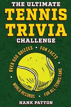 Cover The Ultimate Tennis Trivia Challenge