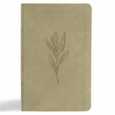 KJV Single-Column Personal Size Bible, Sage Suedesoft Leathertouch KJV Single-Column Personal Size Bible, Sage Suedesoft Leathertouch