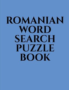 Cover Romanian Word Search Puzzle Book