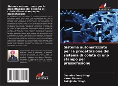 Cover Sistema automatizzato per la progettazione del sistema di colata di uno stampo per pressofusione