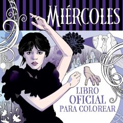 Cover Miércoles Addams. Libro Oficial Para Colorear / Wednesday: Official Coloring Book