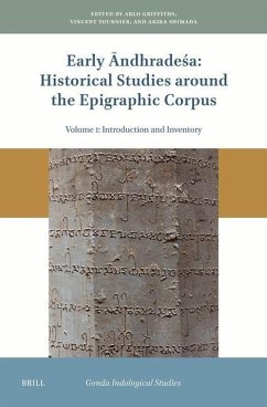 Cover Early Āndhradeśa: Historical Studies Around the Epigraphic Corpus